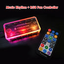 120mm Computer Case PC Cooling Chassis Silent Fan Hub Adapter RGB Fan Controller