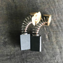 Carbon + stainless steel motor brush 16mm x 11mm x 5mm - 2 pieces K3M7