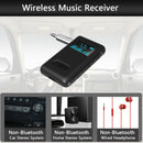 BT-B9 Car Stereo Bluetooth Receiver 3.5mm AUX Audio Adapter with Mic Plug and