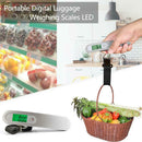 50kg/110lb Digital Electronic Luggage Scale Handheld Suitcase Hook Hanging
