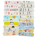50Pcs Kids Children Cute Cartoon Band Aid Variety Different Patterns Bandages LJ