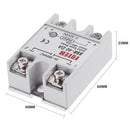 Solid State Relay Module Single Phase DC 3-32V To AC 24-380VAC SSR-40DA 40A