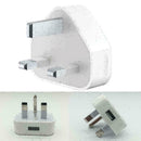 United Kingdom Plug USB adapter Charger 3 Pin Main charger For IPAD Travel A5I3