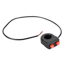 Universal Waterproof 7/8inch 22mm Motorcycle Headlight Switch Fog Lamp