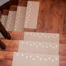 Luminous Self-Adhesive Non-slip Floor Stair Carpets Bear Claw Pattern Glow  N6X7