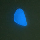 100 GLOW IN DARK PEBBLES STONES LUMINOUS GARDEN OUTDOOR HOME DECOR SKY BLUE