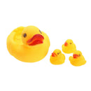 4PCS Baby Bathing Developmental Toys Water Floating Squeaky Rubber Ducks A