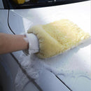 Lambswool Car Cleaning Wash Glove Duster Mitt Polishing Wax Washing Brush Kit