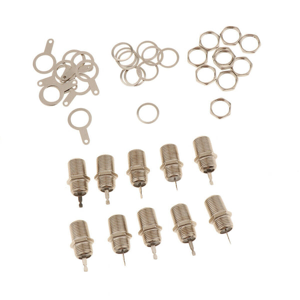 1Set F-Type Female RF Connector and Nut Gasket Kits for TV Set-top-box