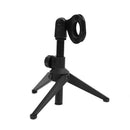 Adjustable Capacitive Microphone Stand Foldable Tripod MIC Holder w/Clip A