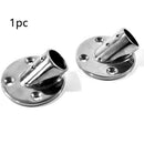 Degree Hand Rail Fitting 7/8" Marine Outdoor Round Base Boat Stainless Steel