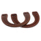 1 Pair Wooden U-shaped Handles Replacement for Handmade Bag Handbags Purse