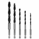 4 5 6 8 10mm Quick Change Metal Tool 1/4inch Hex Shank Wood HCS Drill  UIT