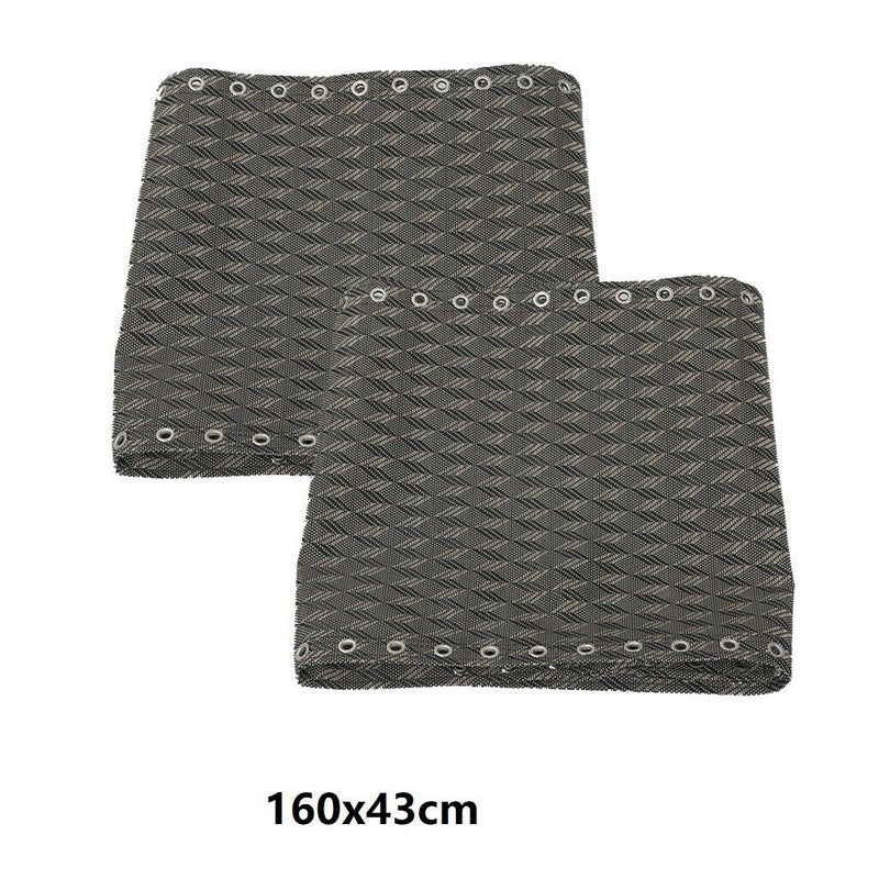 2-pack 160x43cm Tessforest Cloth for Fishing Leisure Recliner Folding Chairs