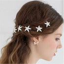 6pcs Girl Starfish Braid  Hairpin Headdress Wedding Party Hair Accessories ly