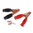 2Piece Car Vehicle Battery Test Alligator Crocodile Clip Clamp