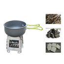 Mini Outdoor Stainless Steel heating Folding Stove Rack Stand for Picnic B KJT