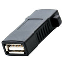 Cable Extension Adapter, Super Speed USB 2.0 Coupler (USB Coupler Female to