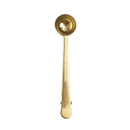 Coffee Scoop Sealed Clips Stainless Coffee Tea Milk PowdTH Measuring Spoons ^~3C