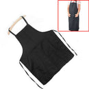 Restaurant Kitchen Cook Chef Full Bib Apron With Pocket Black For Men Wom YFJ