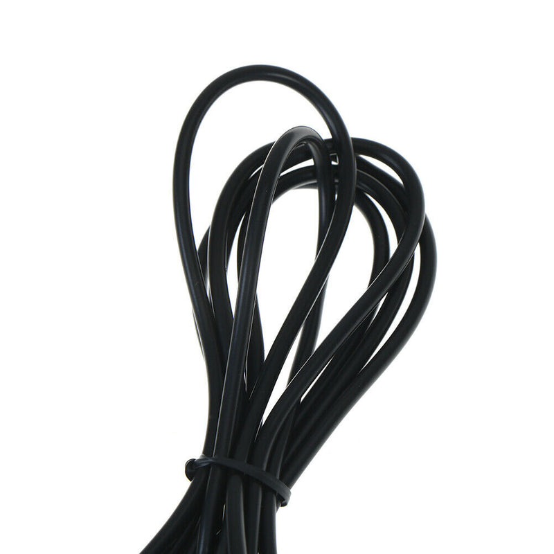 Black Silicone Tattoo Clip Cord Wire Cable For Machine Gun Kit Set Supply 3C