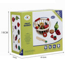 Children'S Wooden Magnetic Cut Fruit And Vegetables Baby Cut And Cut Home K
