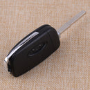 3-Button Flip Remote Key Fob Case Shell fit for Ford Fiesta Focus Mondeo Kuga Hf