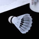 12 Pcs White Plastic Badminton Ball Shuttlecocks Sport Training Sport PG FT