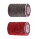 Red Brown 7mm Round Braided Waxed String Thread for Beading Jewellery Making