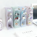 4 Grid Desktop Pen Holder School Office Storage Case Box Pens Pencil Organizer