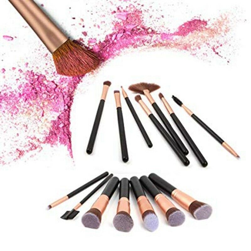 Professional Makeup Brush Set 16Pcs Make Up Brushes Premium Synthetic Found T1D8