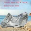 2x Motorcycle Cover Outdoor Bike Rain Dust UV Protector Waterproof Large PEVA