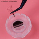 200x Eyelash Adhesive Glue Holder Quick Eye Lashes Blossom Fans Cups Cap
