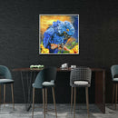 30x30cm Diamond Painting Blue Feather Parrot Full Round Drill Cross Stitch