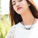 Retro Literary Short Necklace Summer Simple Personality Fashion Clavicle Ch