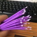 100Pcs Touch Up Paint Micro Mini Brush Small Tips - Micro Applicators Tools New