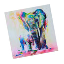 50x50cm Canvas Decorative Wall Art Painting Picture Elephant Print No Framed