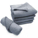 12PCS 40X40Cm Super Thick Plush Edgeless Microfiber Towels Car Care Cleanin