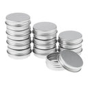 Lots 20 15ml Lip Balm Tins Lotion Mints Powder Ointment Beads Jar Containers