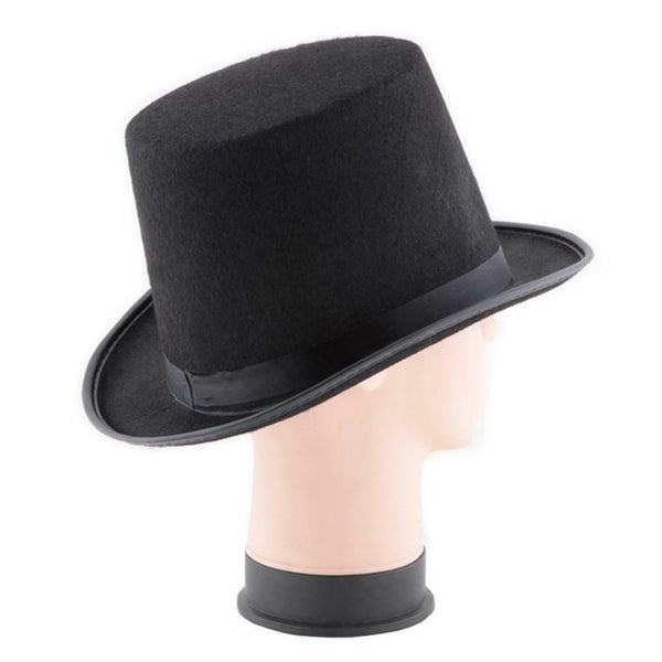 Solid Color Magician Stage Performance High Hat Women Men Party Costume Cap #gib