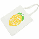 Canvas Tote Bag with Zipper Closure Grocery Shopping Bag Shoulder Bag for W