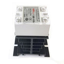 SSR-25 DA 10A 3-32V DC / 24-380V AC Solid State Relay and Heat Sink W9R2