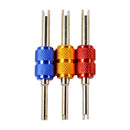 3PCS Valve Core Remover Installer Car Truck Bike Tube Tire Repair Tools