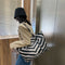 Women Shoulder Bag Large Capacity Animal Print PU Shopping Handbags (Zebra)