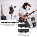 2pcs 4 Strings Electric Bass Pickup Amplifier Musical Instruments Accessories