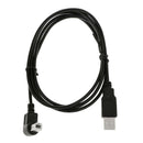 5ft USB To Printer Cable 90 Degree USB 2.0 A Male To B Plug Extension Cord