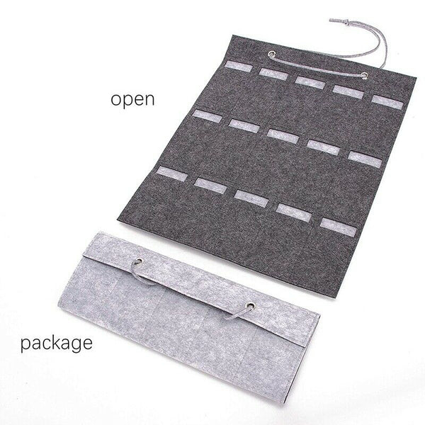 Glasses Organizer Sunglasses Organizer Storage Hanging Bag Sunglasses Eyegl F6V7