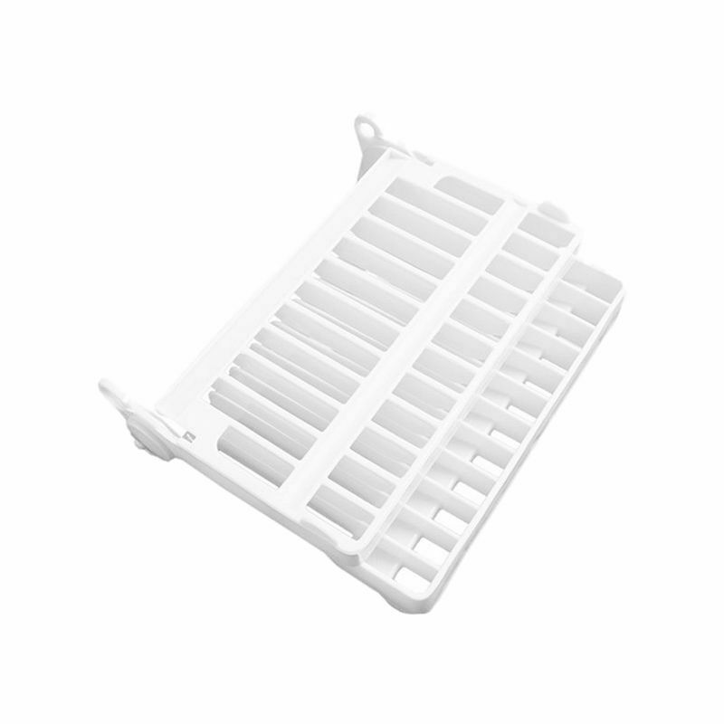 Foldable Plate Dish Drying Organizer Rack Drainer Plastic Storage Holder Ki