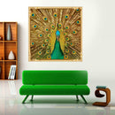 Full Drill Diamond Peacock Painting DIY Mosaic Cross Stitch Bedroom Decor
