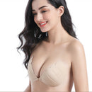 Women Adhesive Bra Seamless Sticky On Gel Silicone Bras Strapless Backless  W9Q8